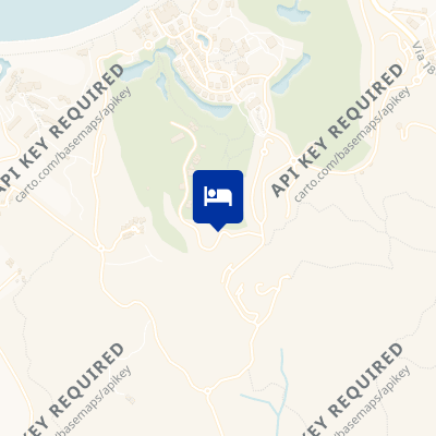 location of hotel on a map