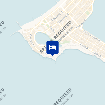 location of hotel on a map