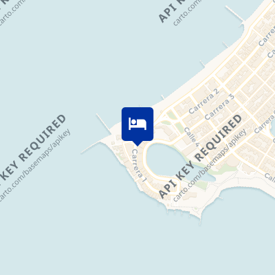 location of hotel on a map