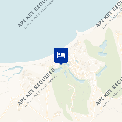 location of hotel on a map