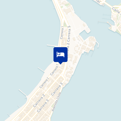 location of hotel on a map