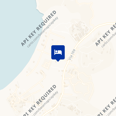 location of hotel on a map