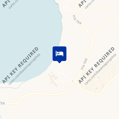 location of hotel on a map