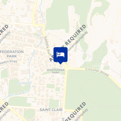 location of hotel on a map
