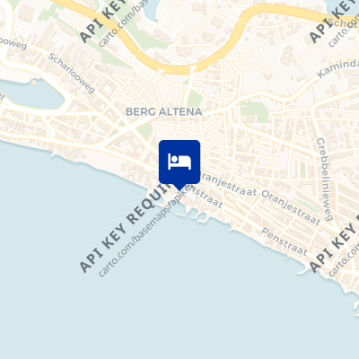 location of hotel on a map