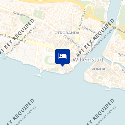 location of hotel on a map