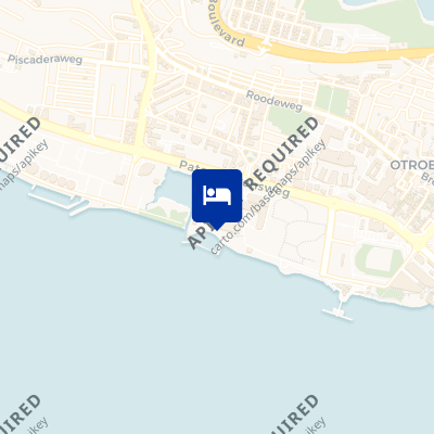 location of hotel on a map