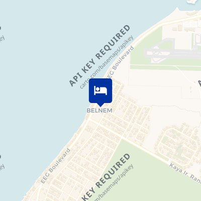 location of hotel on a map