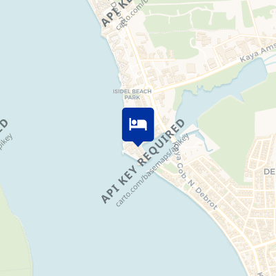 location of hotel on a map