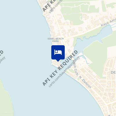location of hotel on a map