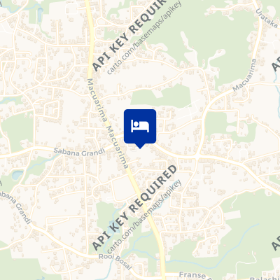 location of hotel on a map