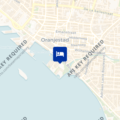 location of hotel on a map