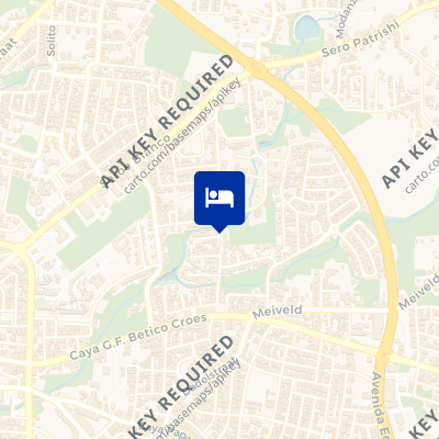 location of hotel on a map