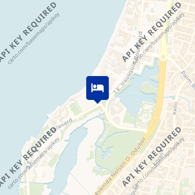 location of hotel on a map