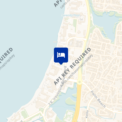 location of hotel on a map