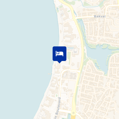location of hotel on a map
