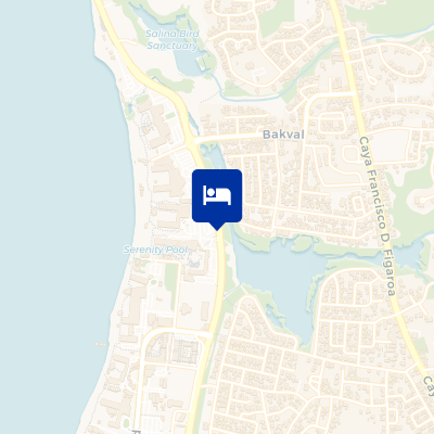 location of hotel on a map