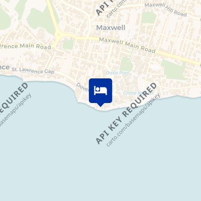location of hotel on a map