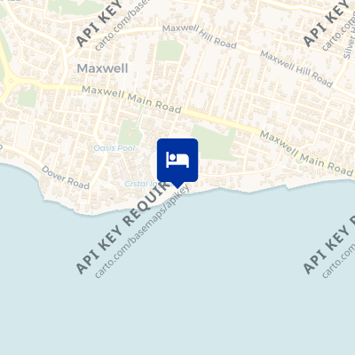 location of hotel on a map