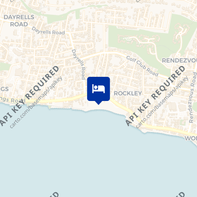 location of hotel on a map