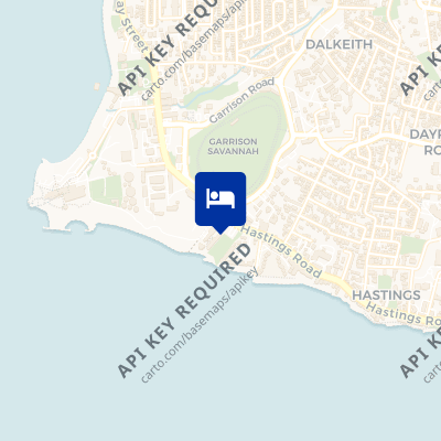 location of hotel on a map