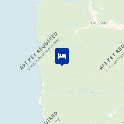 location of hotel on a map