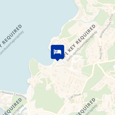location of hotel on a map