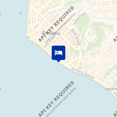 location of hotel on a map