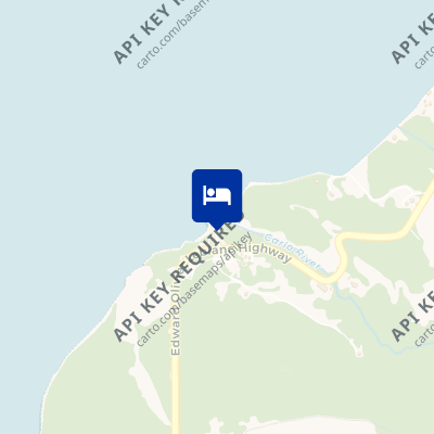 location of hotel on a map