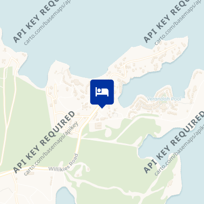 location of hotel on a map
