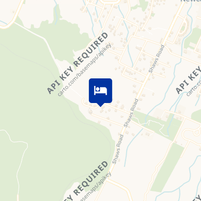 location of hotel on a map