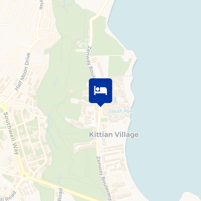 location of hotel on a map