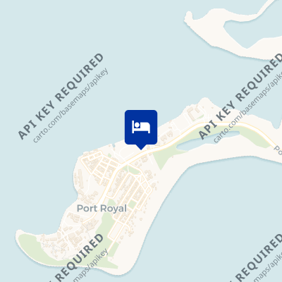 location of hotel on a map