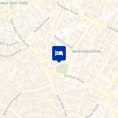 location of hotel on a map