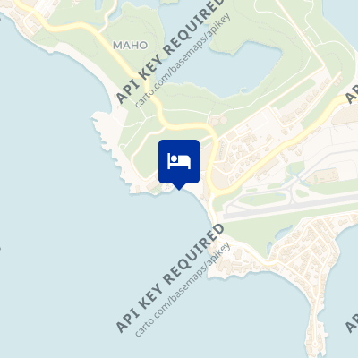 location of hotel on a map