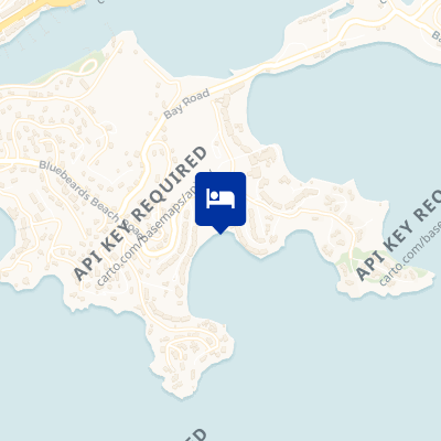 location of hotel on a map