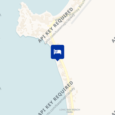 location of hotel on a map