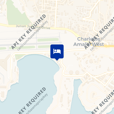 location of hotel on a map