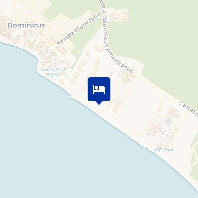 location of hotel on a map