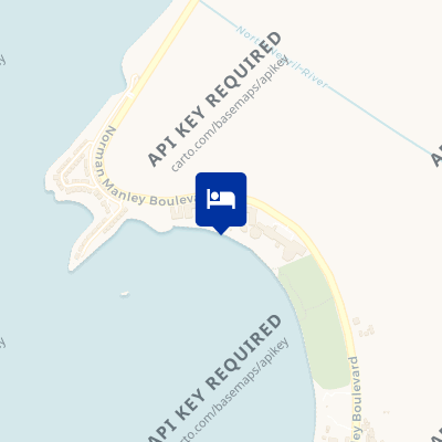location of hotel on a map