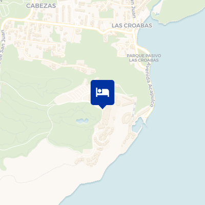 location of hotel on a map