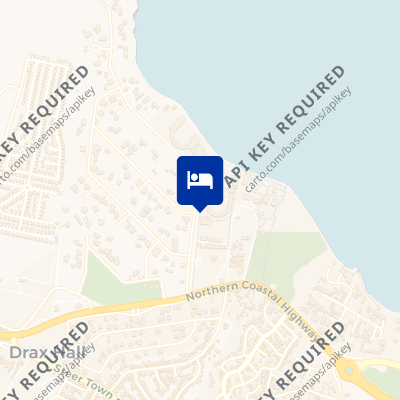 location of hotel on a map