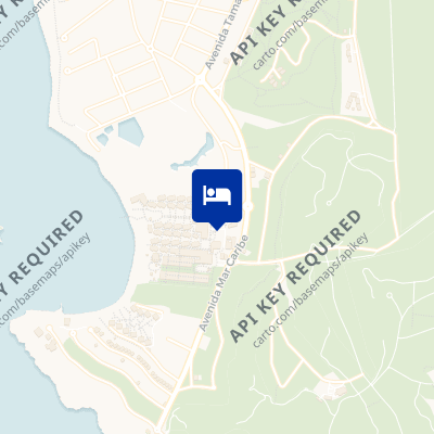 location of hotel on a map