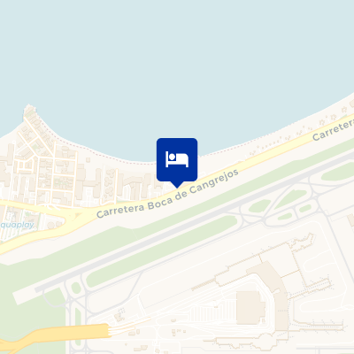 location of hotel on a map