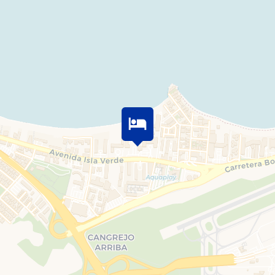 location of hotel on a map