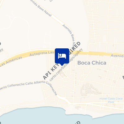 location of hotel on a map