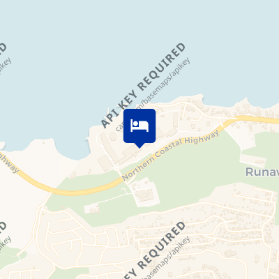 location of hotel on a map