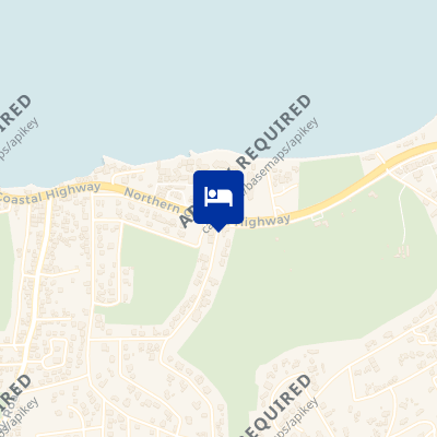 location of hotel on a map