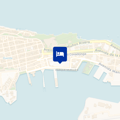 location of hotel on a map