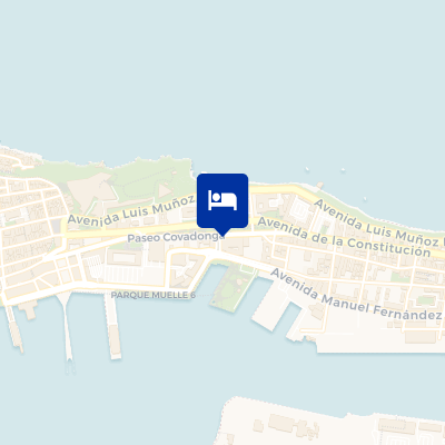 location of hotel on a map